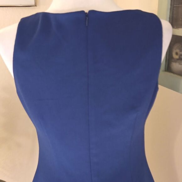 Eliza J Royal Blue Dress. Tiered Hem. Tango. - Picture 8 of 13